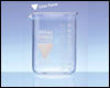 Beaker; Low Form; with graduation and spout. Capacity 250ml